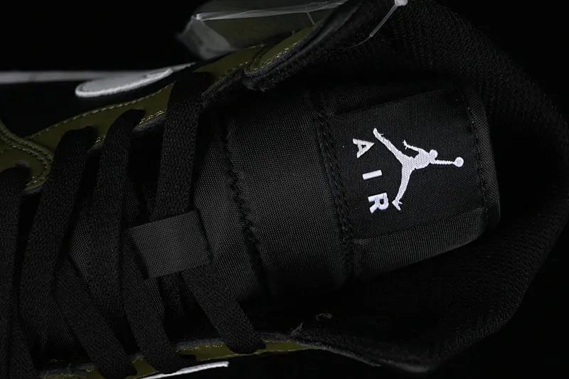 All Categories Air Jordan Jordan Series Basketball Shoes Air Jordan 1 Mid Air Jordan 1 Mid AJ1 Joe 1 Army Green Chinese Cultural Leisure Sneakers DQ8426-092